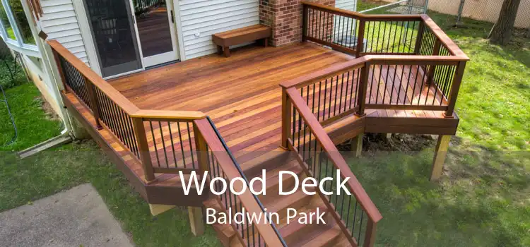 Wood Deck Baldwin Park