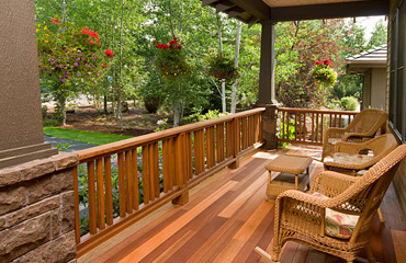 Cedar Decking in Baldwin Park