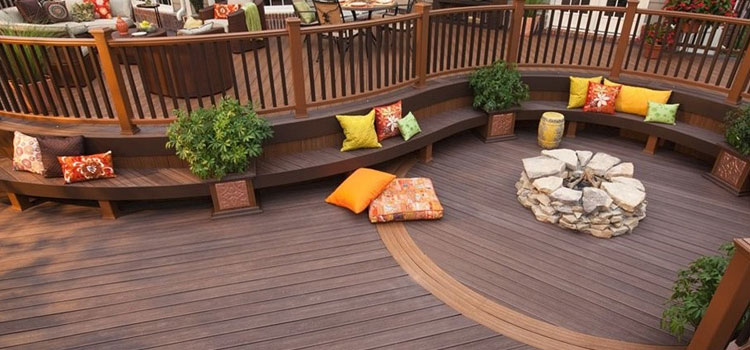 Gray TREX Decking in Baldwin Park, CA